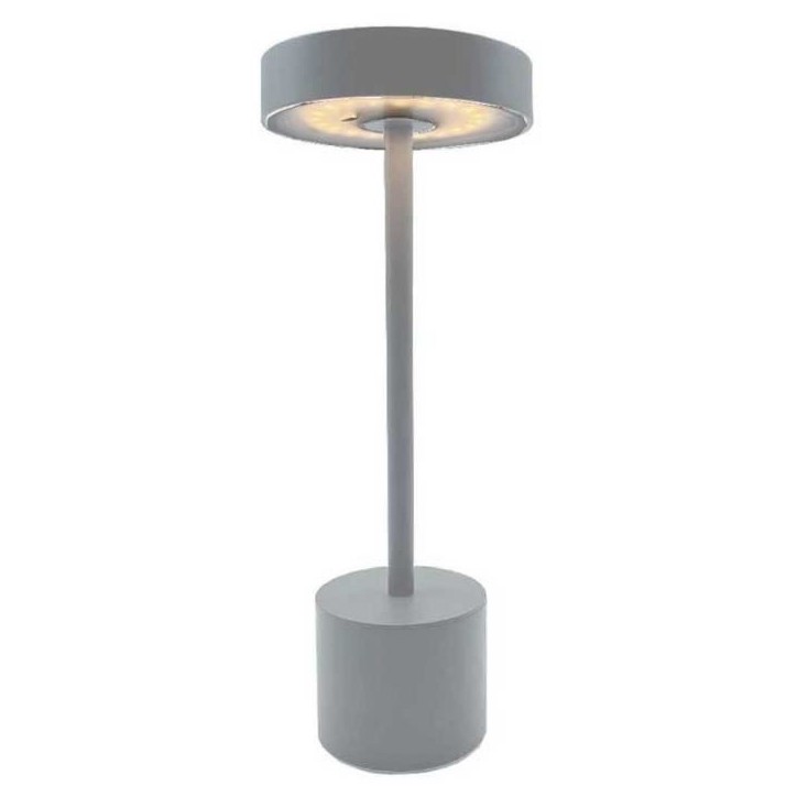 Lampe de table sans fil - LUMISKY - ROBY GREY - H30 cm - Touch en aluminium - Gris clair - LED Lampe de table sans fil - LUMISKY - ROBY GREY - H30 cm - Touch en aluminium - Gris clair - LED