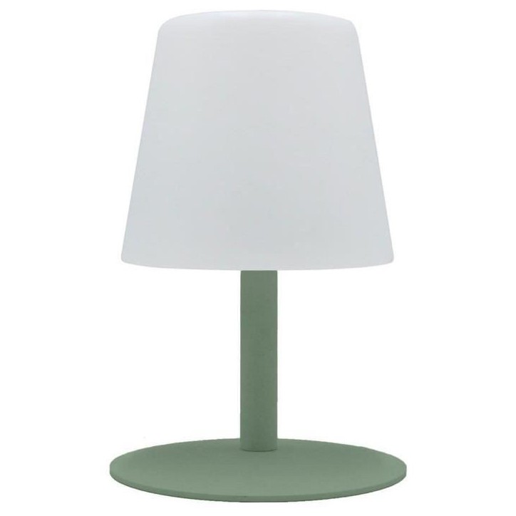 Lampe de table sans fil - LUMISKY - STANDY MINI Olive - H25 cm - Pied en acier vert olive - LED blanc chaud et blanc Lampe de table sans fil - LUMISKY - STANDY MINI Olive - H25 cm - Pied en acier vert olive - LED blanc chaud et blanc