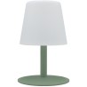 Lampe de table sans fil - LUMISKY - STANDY MINI Olive - H25 cm - Pied