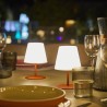 Set de 2 lampes de table sans fil - LUMISKY - TWINS - Terracota - H16