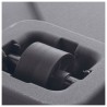 DEROMA Pot de fleurs Cube Cosmo - 38 x h39 cm - Anthracite - A réserv