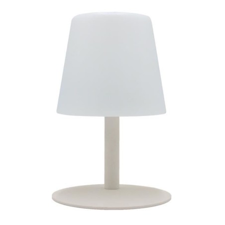 Lampe de table sans fil LED Standy Mini Cream - LUMISKY - Acier creme