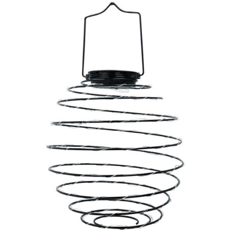 Suspension solaire - LUMISKY - ORION - H37 cm - Spirale micro - LED bl