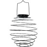 Suspension solaire - LUMISKY - ORION - H37 cm - Spirale micro - LED bl