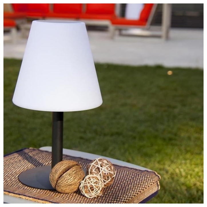 Lampe de table solaire et rechargeable - LUMISKY - STANDY MINI SOLAR RGB - H36 cm - LED multicolore dimmable Lampe de table solaire et rechargeable - LUMISKY - STANDY MINI SOLAR RGB - H36 cm - LED multicolore dimmable