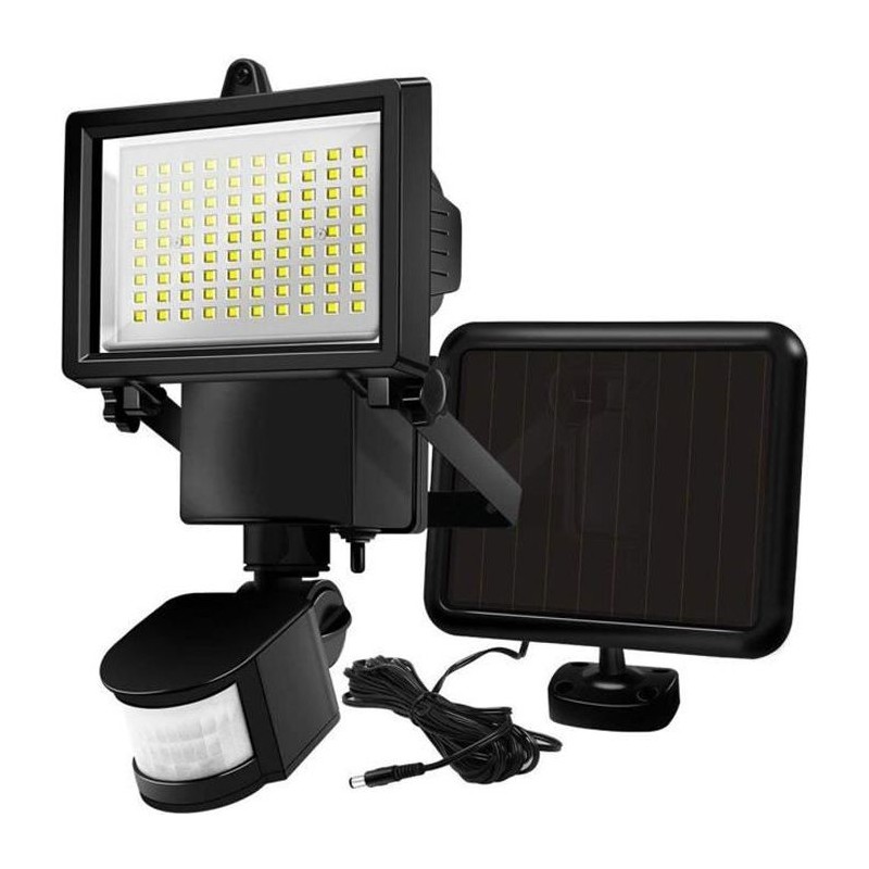 LUMI JARDIN Projecteur solaire Cooper Black - H 22 cm - Noir LUMI JARDIN Projecteur solaire Cooper Black - H 22 cm - Noir
