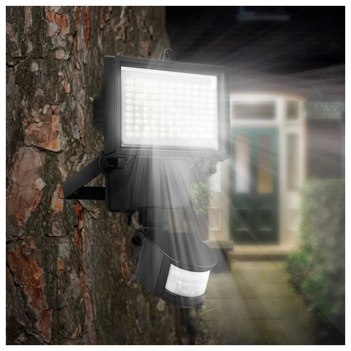 LUMI JARDIN Projecteur solaire Cooper Black - H 22 cm - Noir LUMI JARDIN Projecteur solaire Cooper Black - H 22 cm - Noir