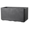DEROMA Jardiniere Muret Cosmo - 78 x H39 cm - Anthracite - A réserve