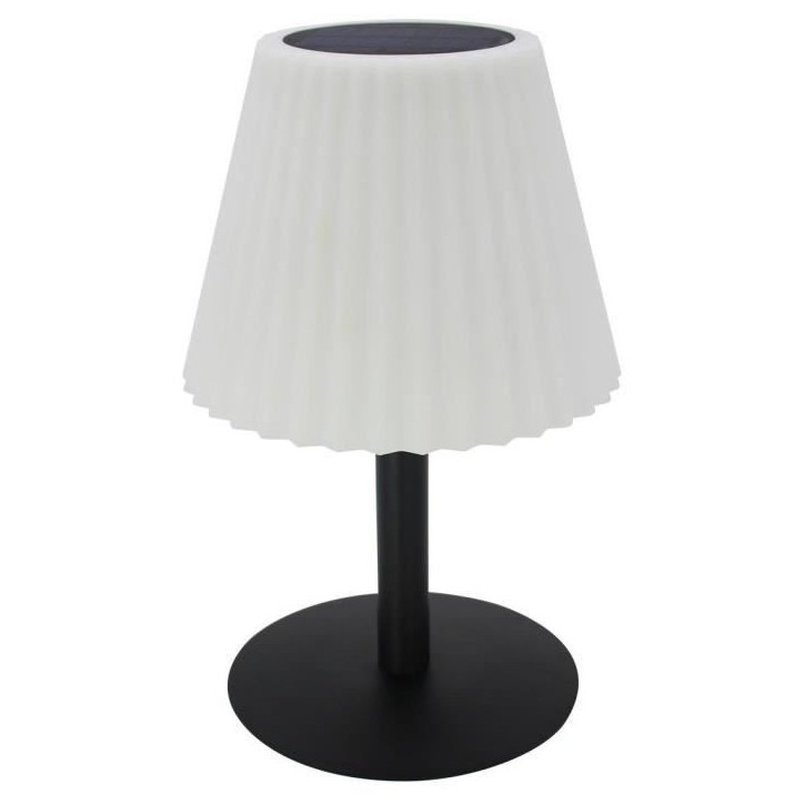 Lampe de table solaire 2 en 1 a planter ou a poser - LUMISKY - BOUFFANT - H62 cm - LED blanc dimmable