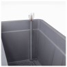 DEROMA Jardiniere Muret Cosmo - 78 x H39 cm - Anthracite - A réserve