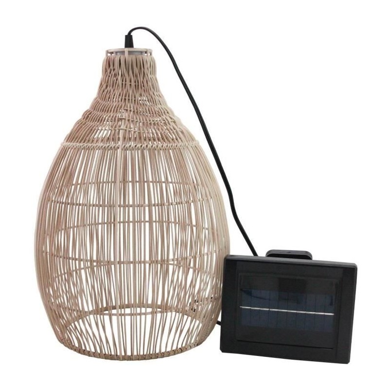 Suspension solaire - LUMISKY - HOLIDAY - H42 cm - Boheme naturel style Suspension solaire - LUMISKY - HOLIDAY - H42 cm - Boheme naturel style