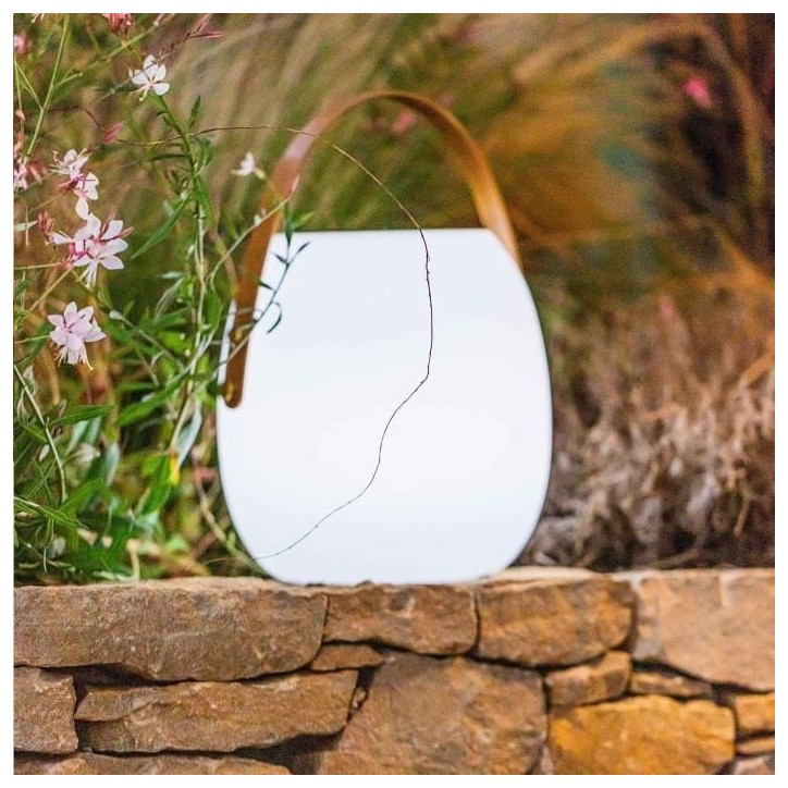 Baladeuse solaire - LUMISKY - JIMMY - LED blanc - H34 cm - Port de charge USB Baladeuse solaire - LUMISKY - JIMMY - LED blanc - H34 cm - Port de charge USB