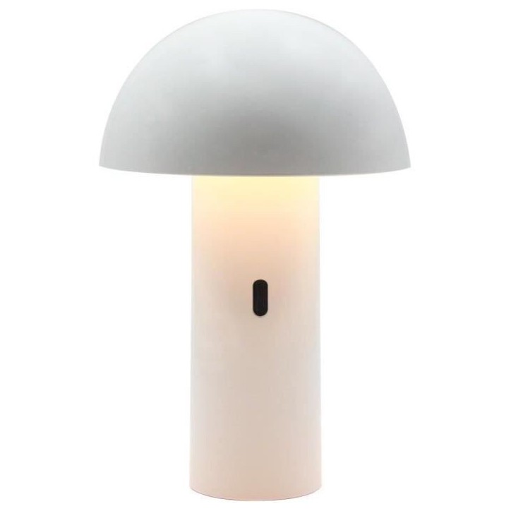 Lampe de table sans fil - LUMISKY - TOD WHITE - H28 cm - Tete orientable - LED blanc chaud Lampe de table sans fil - LUMISKY - TOD WHITE - H28 cm - Tete orientable - LED blanc chaud