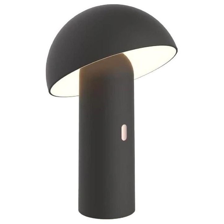 Lampe de table sans fil - LUMISKY - TOD BLACK - H28 cm - Tete orientable - LED blanc chaud Lampe de table sans fil - LUMISKY - TOD BLACK - H28 cm - Tete orientable - LED blanc chaud