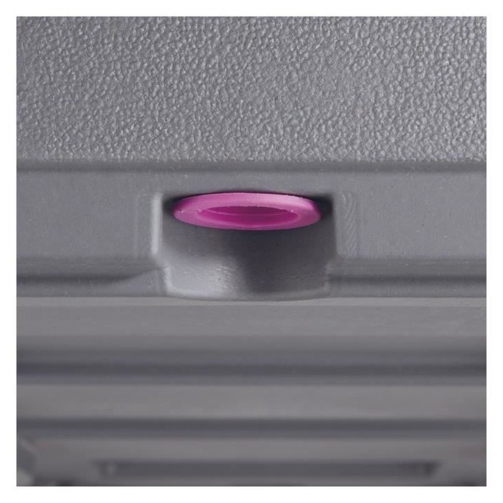 DEROMA Jardiniere Muret Cosmo - 78 x h39 cm - Perle - A réserve d'eau - Roulettes