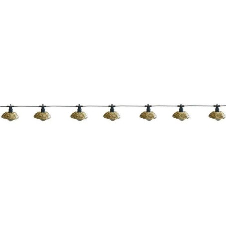Guirlande lumineuse extérieur - LUMISKY - COTTAGE - 5.70 m - 10 globe
