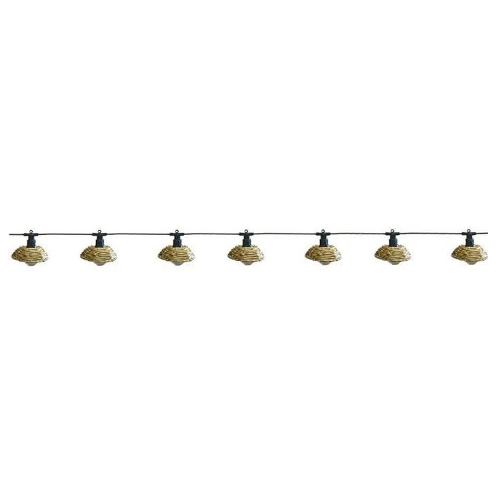 Guirlande lumineuse extérieur - LUMISKY - COTTAGE - 5.70 m - 10 globes transparents - LED blanc chaud Guirlande lumineuse extérieur - LUMISKY - COTTAGE - 5.70 m - 10 globes transparents - LED blanc chaud