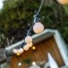 Guirlande lumineuse solaire - LUMISKY - PARTY MILKY SOLAR - 5.70 m - 8