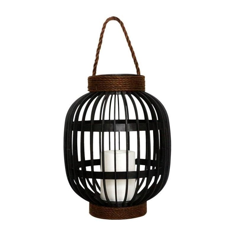 Lanterne solaire décorative - LUMISKY - FIDJY - H30 cm - Poignée en Lanterne solaire décorative - LUMISKY - FIDJY - H30 cm - Poignée en
