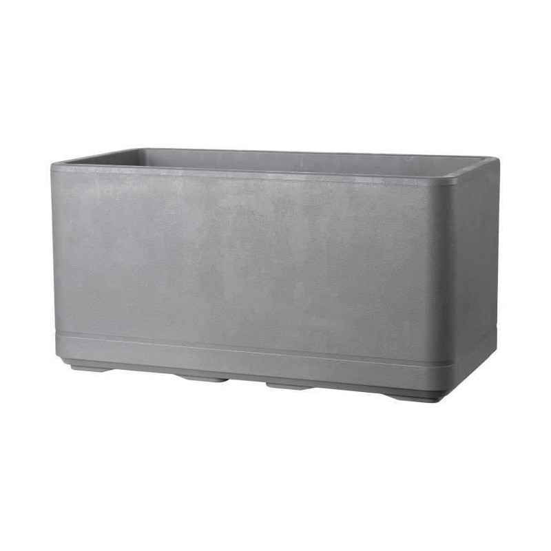 DEROMA Jardiniere Muret Cosmo - 78 x h39 cm - Ashgrey - A réserve d'e DEROMA Jardiniere Muret Cosmo - 78 x h39 cm - Ashgrey - A réserve d'e