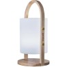 Lanterne extérieure LED Woody - LUMISKY - Blanc - Design scandinave -