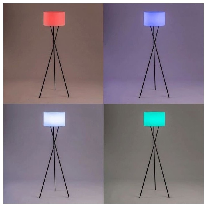 Lampadaire sans fil - LUMISKY - TAMBOURY - H150 cm - LED multicolore dimmable Lampadaire sans fil - LUMISKY - TAMBOURY - H150 cm - LED multicolore dimmable