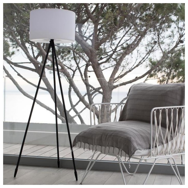 Lampadaire sans fil - LUMISKY - TAMBOURY - H150 cm - LED multicolore dimmable Lampadaire sans fil - LUMISKY - TAMBOURY - H150 cm - LED multicolore dimmable