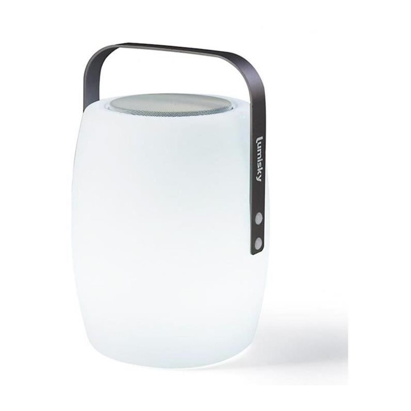 Lampe enceinte bluetooth sans fil - LUMISKY - LUCY PLAY - H31 cm - LED Lampe enceinte bluetooth sans fil - LUMISKY - LUCY PLAY - H31 cm - LED