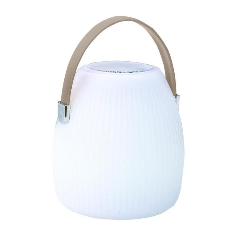 Lampe enceinte bluetooth sans fil - LUMISKY - MINI MAY PLAY - H23 cm - Lampe enceinte bluetooth sans fil - LUMISKY - MINI MAY PLAY - H23 cm -