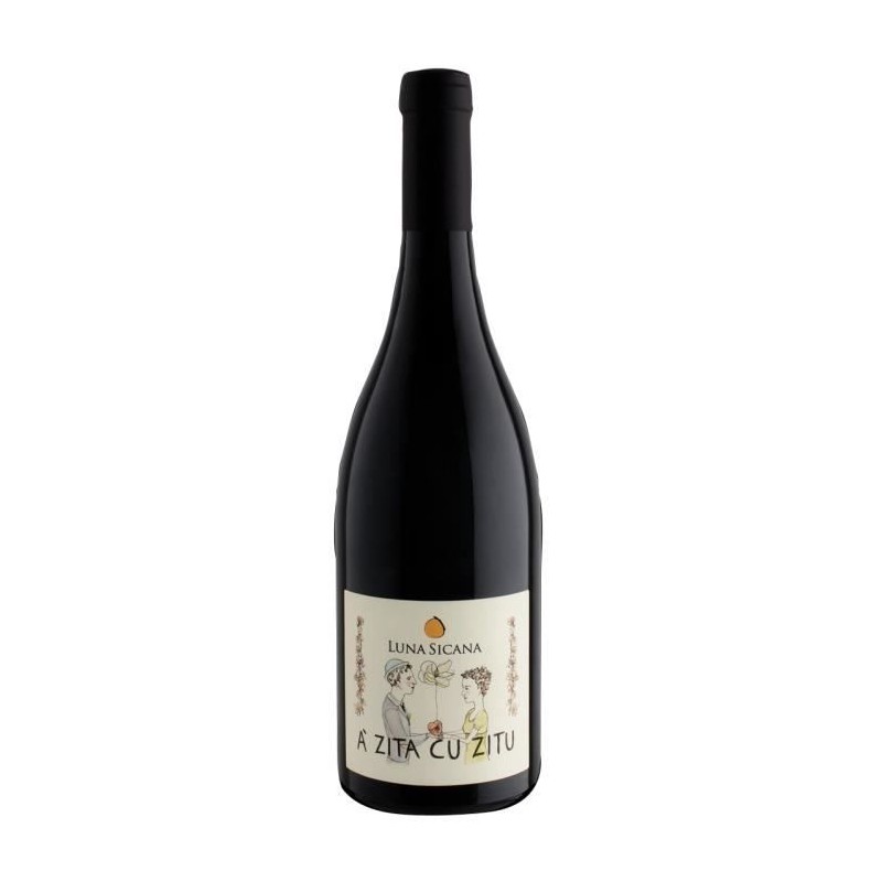 Luna Sicana 2019 Nero d'Avola «A zita cu zitu» - Vin rouge d'Italie Luna Sicana 2019 Nero d'Avola «A zita cu zitu» - Vin rouge d'Italie