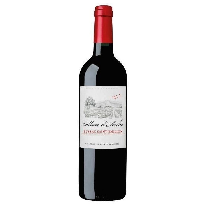Vallon d'Arche 2022 Lussac Saint-Emilion - Vin rouge de Bordeaux
