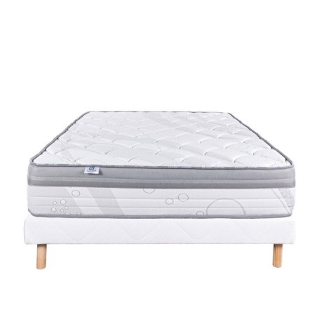 LUXURY LITERIE - Ensemble matelas + sommier - VISCOPLUS - 160 x 200 cm