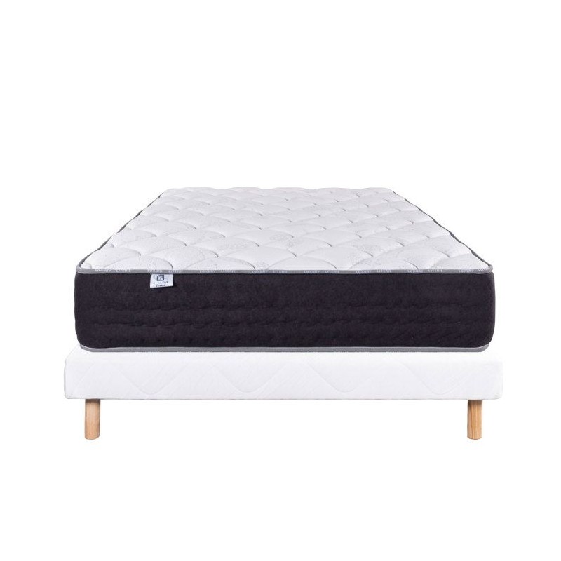 LUXURY LITERIE - Ensemble matelas + sommier - SERENITE - 140 x 190 cm LUXURY LITERIE - Ensemble matelas + sommier - SERENITE - 140 x 190 cm