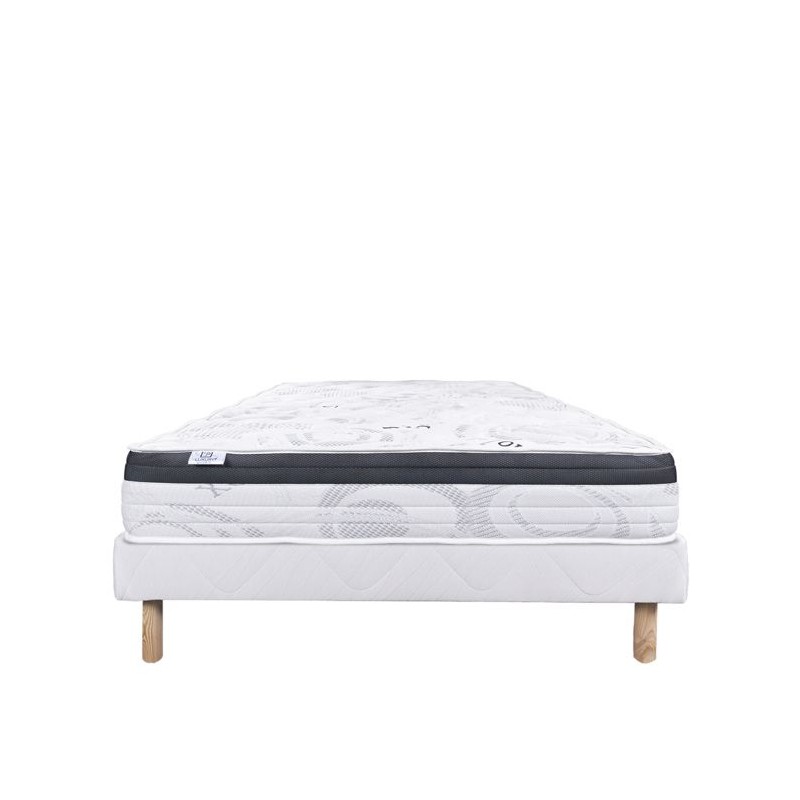 LUXURY LITERIE - Ensemble matelas + sommier - SLEEPLUX - 160 x 200 cm LUXURY LITERIE - Ensemble matelas + sommier - SLEEPLUX - 160 x 200 cm