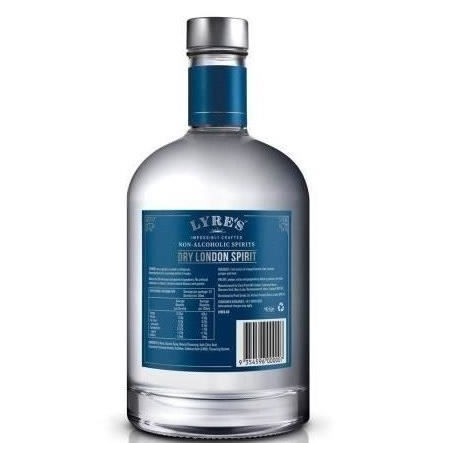 Lyre'S - Dry London Spirit - Gin Sans alcool - 70 cl