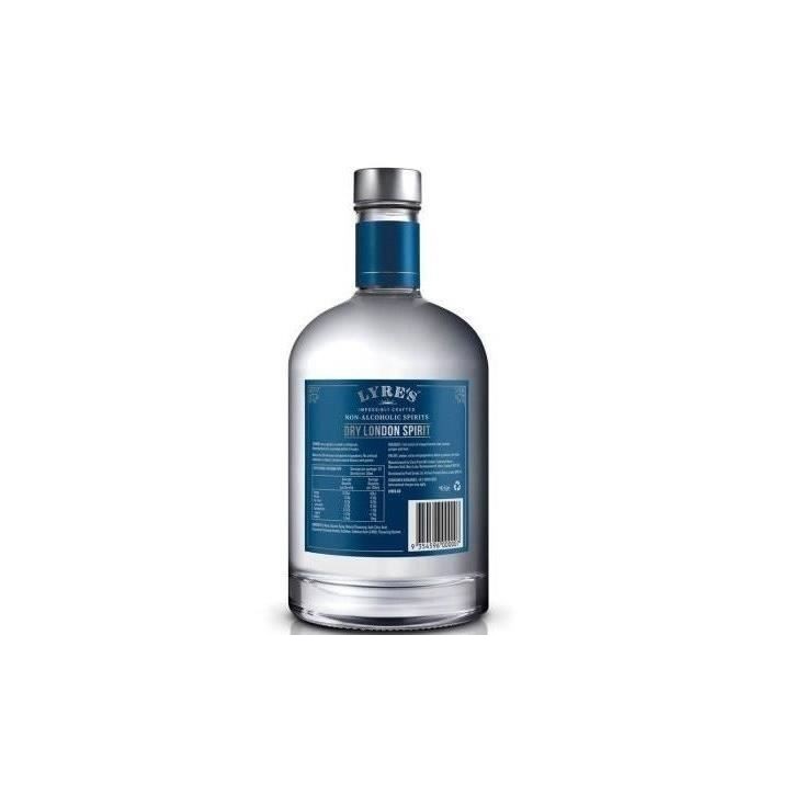 Lyre'S - Dry London Spirit - Gin Sans alcool - 70 cl
