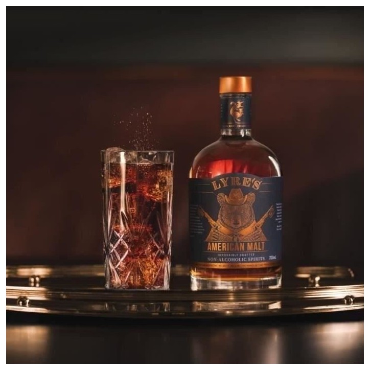 Lyre'S - American Malt - Bourbon Sans alcool - 70 cl