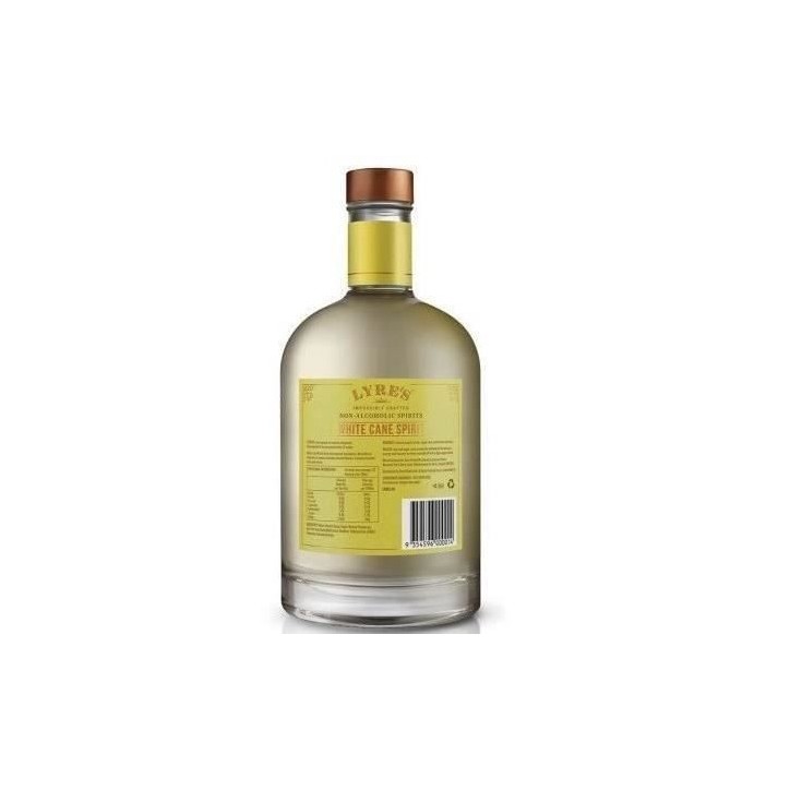 Lyre'S - White Cane Spirit - Rhum blanc Sans alcool - 70 cl