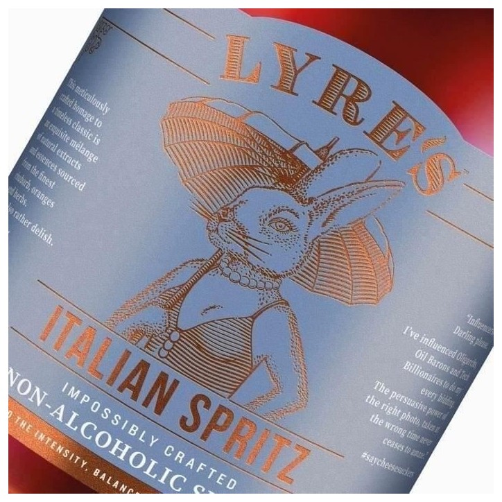 Lyre'S - Italian Spritz - Base de Spritz Sans alcool - 70 cl