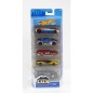 Coffret de 5 voitures Hot Wheels - Modele aléatoire - 400+ modeles - 15 thématiques 1806