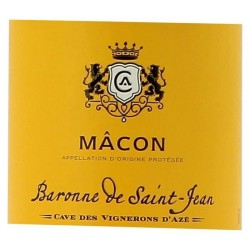 Baronne de Saint-Jean Azé 2024 Mâcon - Vin rouge de Bourgogne