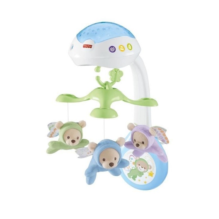 Fisher-Price - Mobile Doux Reves Papillon - Mobile lit bébé - 0 ans et + CDN41 Fisher-Price - Mobile Doux Reves Papillon - Mobile lit bébé - 0 ans et + CDN41