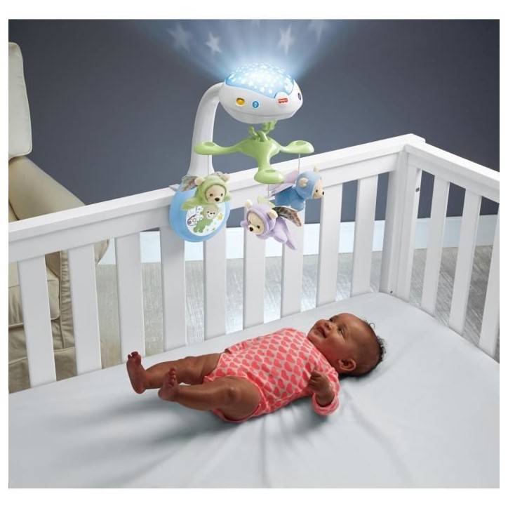 Fisher-Price - Mobile Doux Reves Papillon - Mobile lit bébé - 0 ans et + CDN41 Fisher-Price - Mobile Doux Reves Papillon - Mobile lit bébé - 0 ans et + CDN41