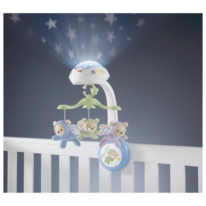Fisher-Price - Mobile Doux Reves Papillon - Mobile lit bébé - 0 ans et + CDN41 Fisher-Price - Mobile Doux Reves Papillon - Mobile lit bébé - 0 ans et + CDN41