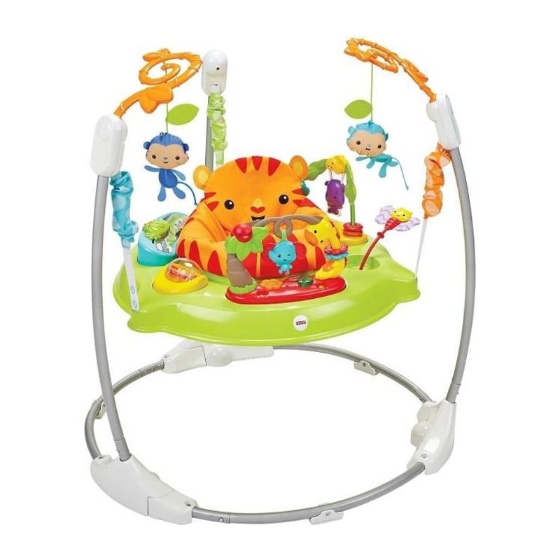Fisher-Price - Jumperoo Jungle Sons et Lumieres - Youpala CHM91 Fisher-Price - Jumperoo Jungle Sons et Lumieres - Youpala CHM91