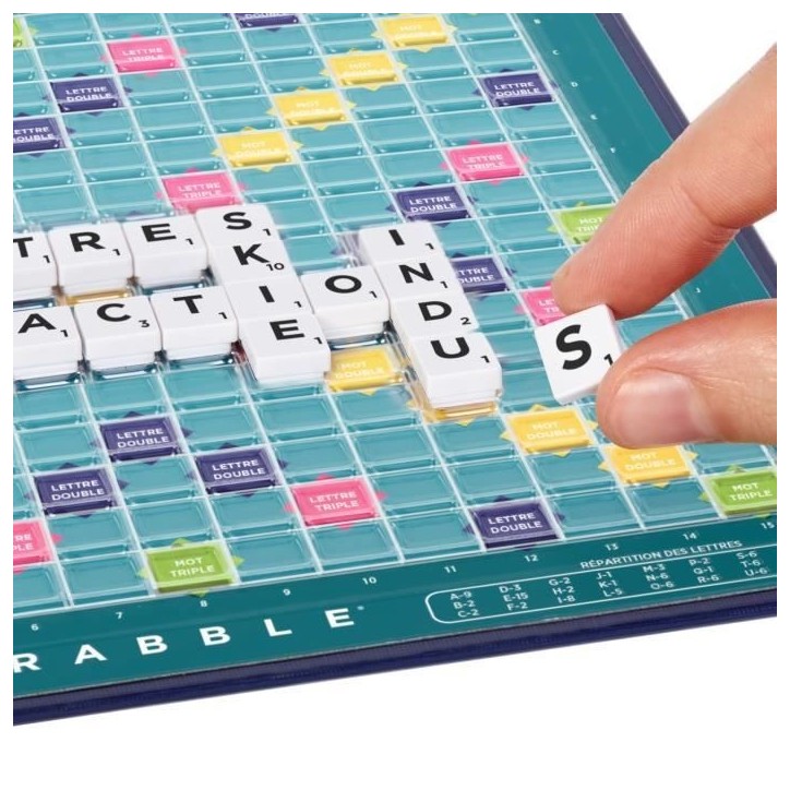 Mattel Games - Scrabble Voyage - Jeu de Société - 10 ans et + CJT12 Mattel Games - Scrabble Voyage - Jeu de Société - 10 ans et + CJT12