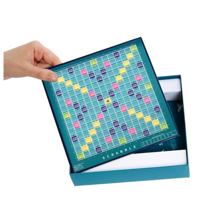 Mattel Games - Scrabble Voyage - Jeu de Société - 10 ans et + CJT12 Mattel Games - Scrabble Voyage - Jeu de Société - 10 ans et + CJT12