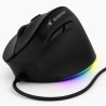 Souris filaire ergonomique verticale - Bluestork - ERGO LUMI FILAIRE -