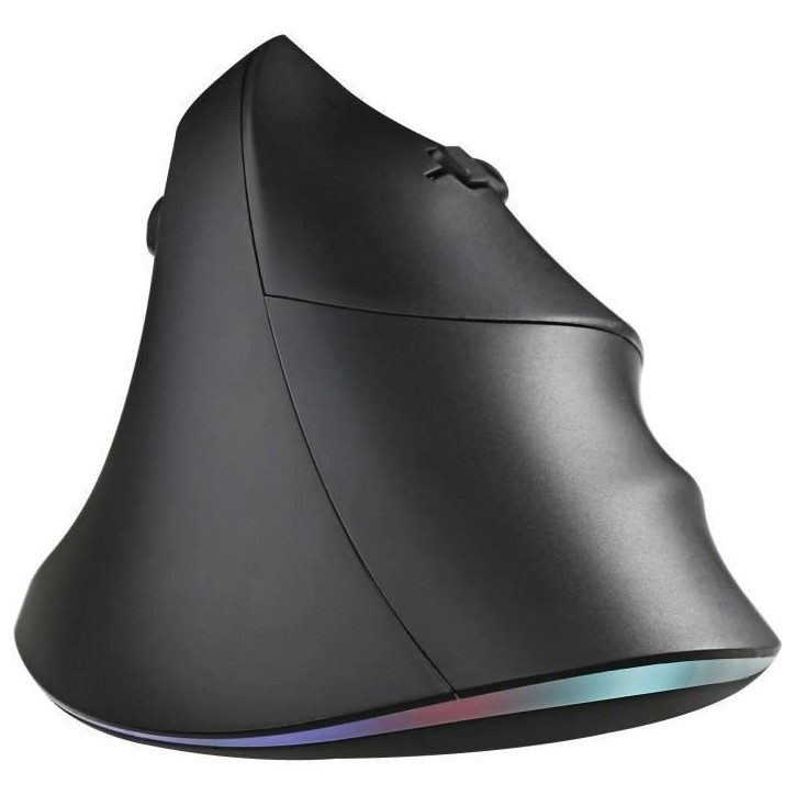Souris filaire ergonomique verticale - Bluestork - ERGO LUMI FILAIRE - Prévention syndrome souris - Noir Souris filaire ergonomique verticale - Bluestork - ERGO LUMI FILAIRE - Prévention syndrome souris - Noir