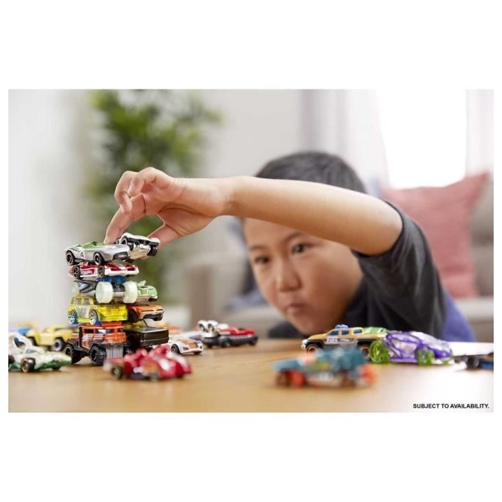Hot Wheels - Coffret De 20 Véhicules - Petites voitures - 3 ans et + H7045 Hot Wheels - Coffret De 20 Véhicules - Petites voitures - 3 ans et + H7045